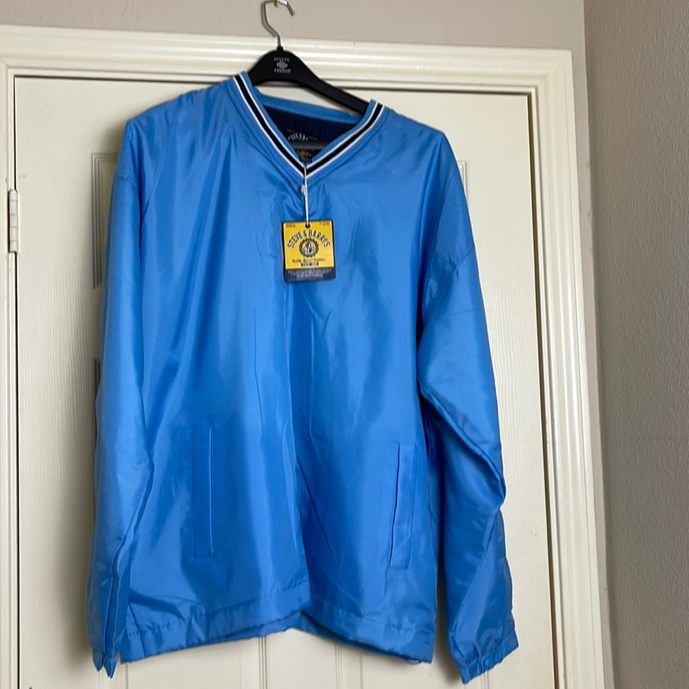 Blues for the Men! Athletic outerwear. Steven and Barry’s new with tags.